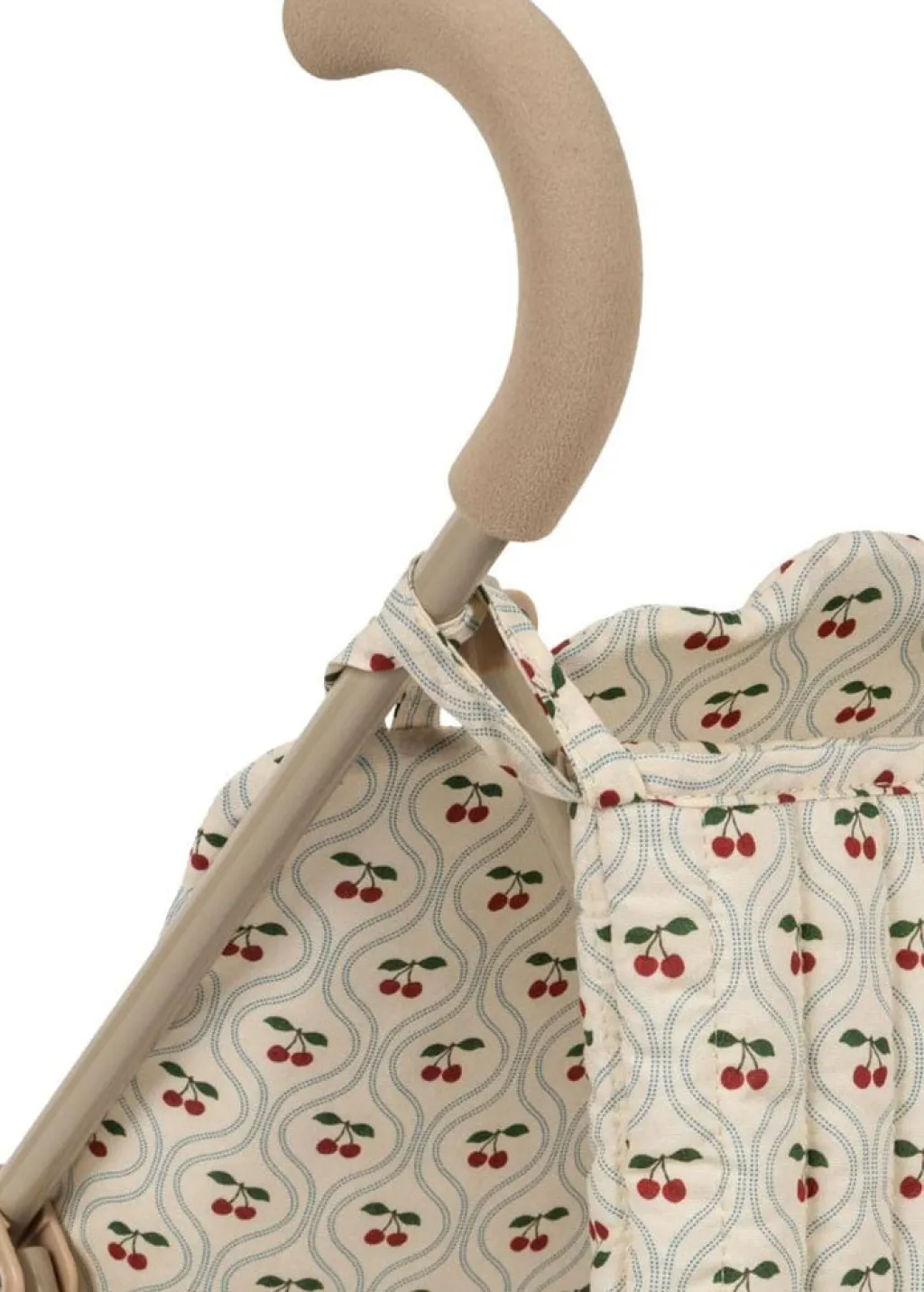 Konges Slojd Doll stroller - Cherry motif poppenwagen - New