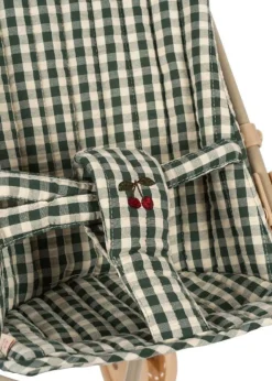 Konges Slojd Doll stroller - Smoke pine check poppenwagen -