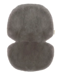 BINIBAMBA doudou en peau de mouton - éléphant - Sale