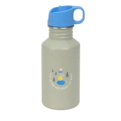 Lässig Drinkfles stainless steel - Sunny Explorer - groen/blauw - Hot