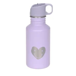 Lässig Drinkfles stainless steel - Little Gang - Heart Lilac - Hot