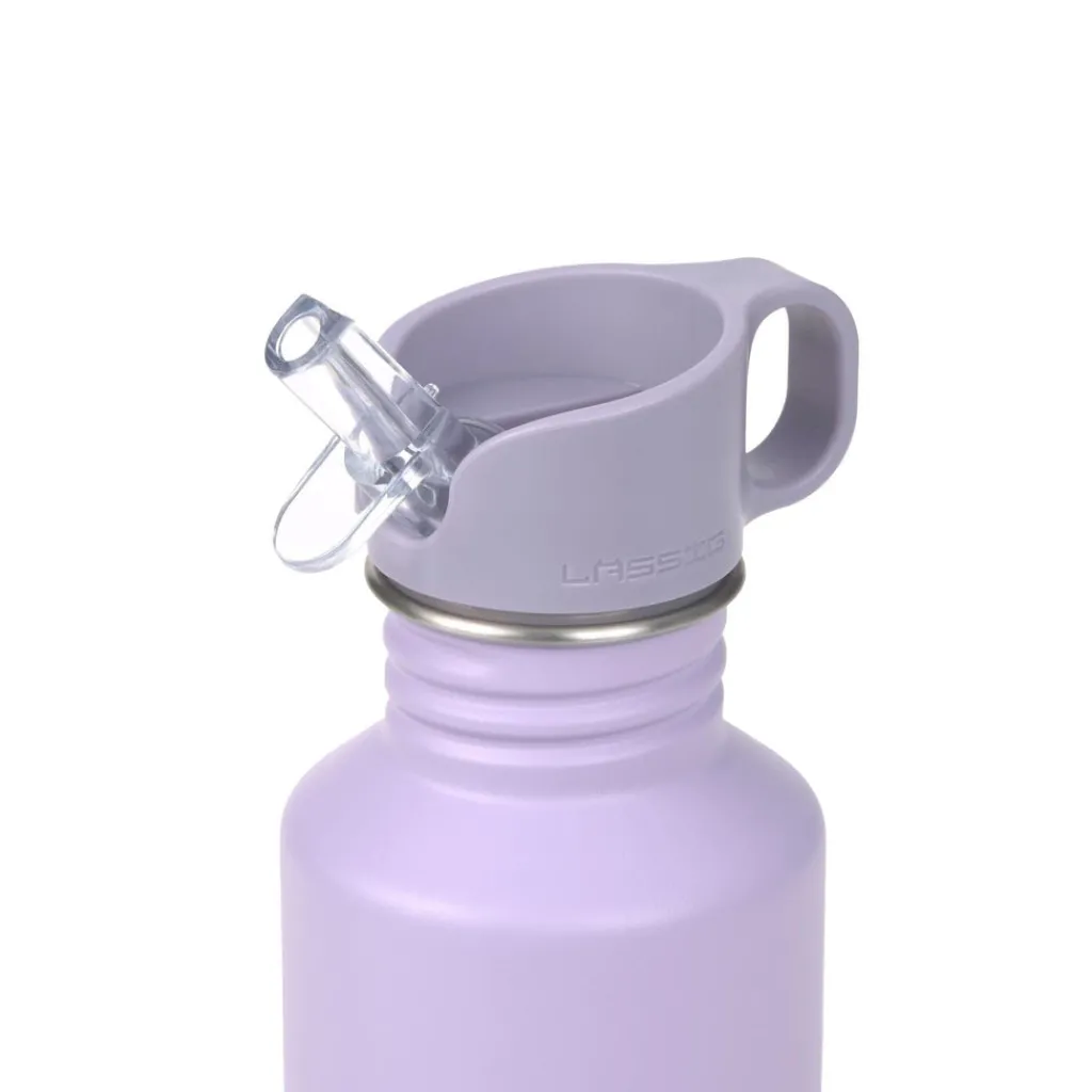 Lässig Drinkfles stainless steel - Little Gang - Heart Lilac - Hot