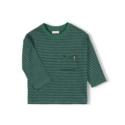 Nixnut Drop shirt - Navy Stripe - Discount