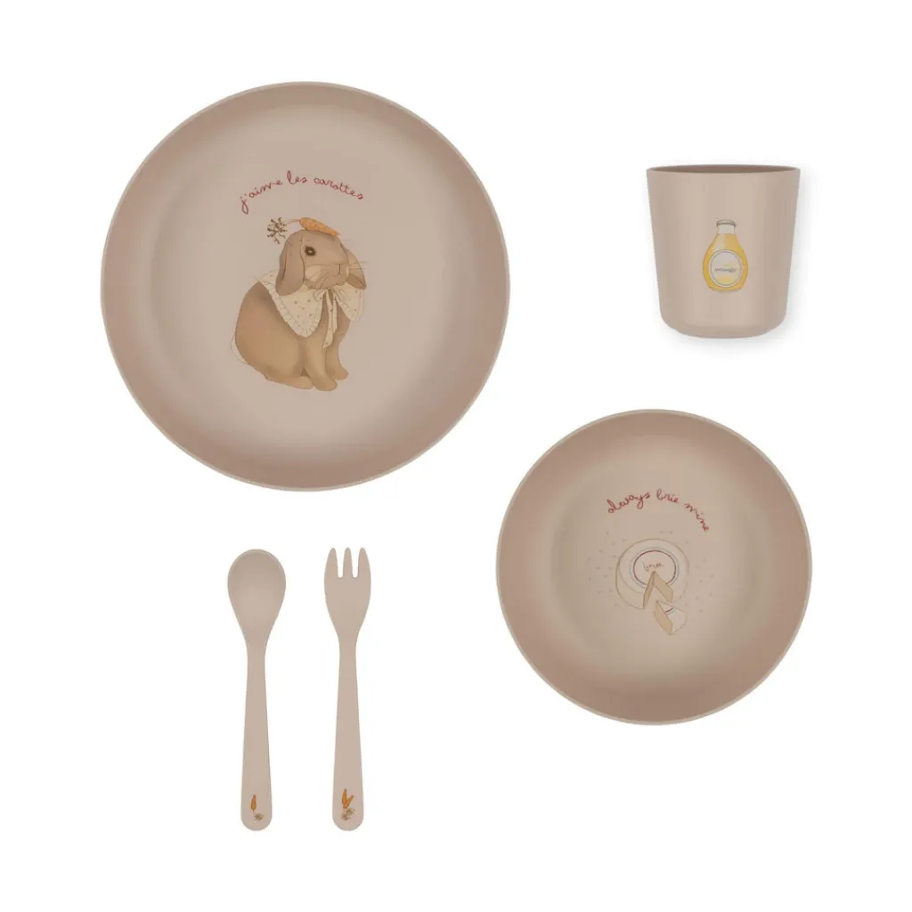 Konges Slojd Eetset - Everyday Uniform dinner set - Clearance