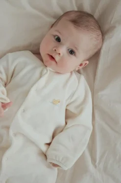 Fanga Fontana Elu onesie - Antique White - Hot