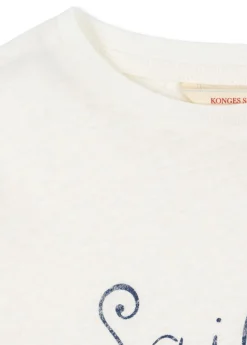 Konges Slojd Era T-shirt - Off white/Sailor -