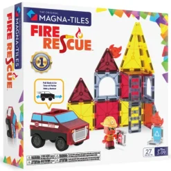Magna-Tiles Fire Rescue set - 27 stuks - Discount