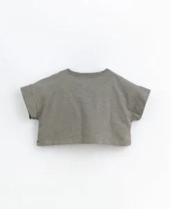 Play Up Flamé Jersey T-shirt - Coal - Online