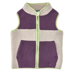 Grass & Air Fleece gilet - Amethyst/Grey - Outlet