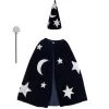 Meri Meri Fluwelen Tovenaarskostuum - Blauw - Clearance