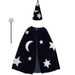 Meri Meri Fluwelen Tovenaarskostuum - Blauw - Clearance