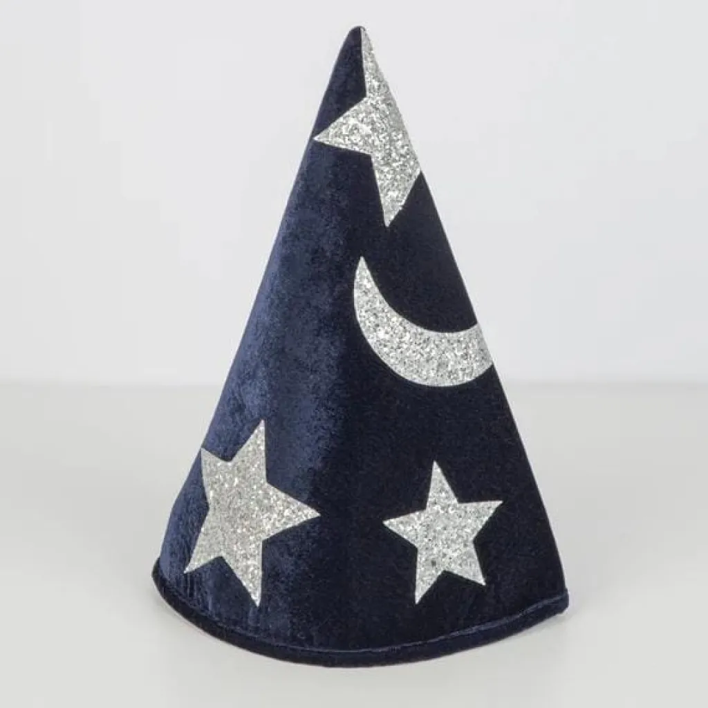 Meri Meri Fluwelen Tovenaarskostuum - Blauw - Clearance