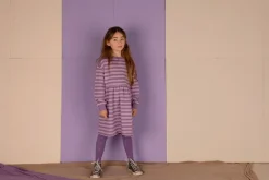 Nixnut Fod jurk - Purple Stripe - Sale
