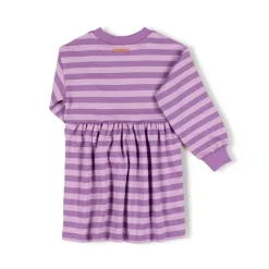 Nixnut Fod jurk - Purple Stripe - Sale