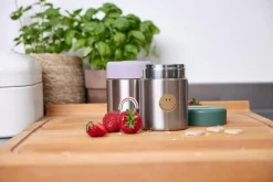 Lässig Food Jar - Happy Rascals - Smile Green - Hot