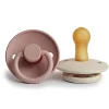 Frigg Fopspeen Classic latex 2-pack T1/0-6m - Blush/Cream - Discount