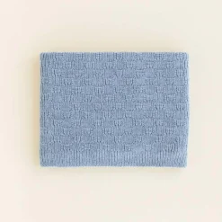 Hvid Foulard tube Gigi - Bleu clair - Clearance