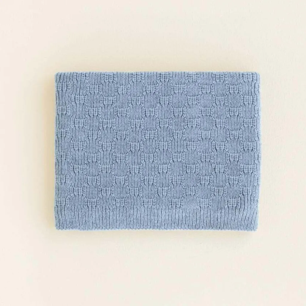 Hvid Foulard tube Gigi - Bleu clair - Clearance