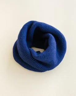 Hvid Foulard tube Gigi - Bleu Cobalt - Online