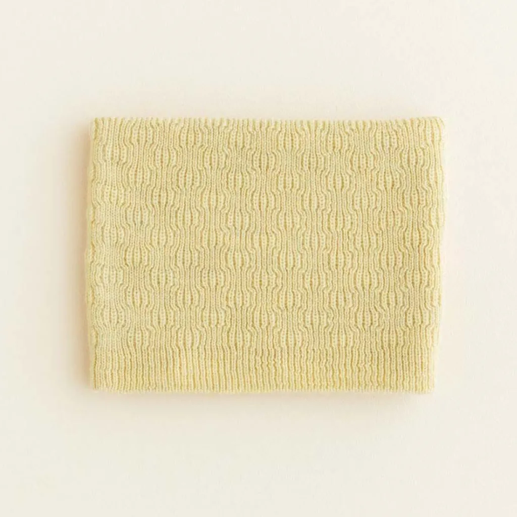 Hvid Foulard tube Gigi - Jaune clair - Clearance