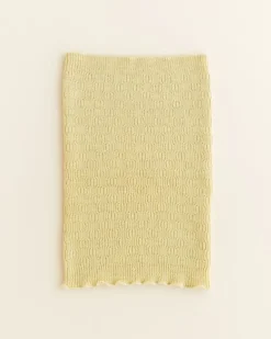 Hvid Foulard tube Gigi - Jaune clair - Clearance