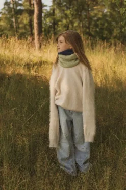 Hvid Foulard tube Gigi - Menthe - Online
