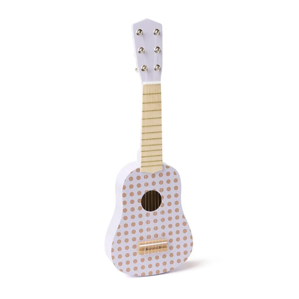 Kid's Concept Gitaar - Lila met stippen - Outlet