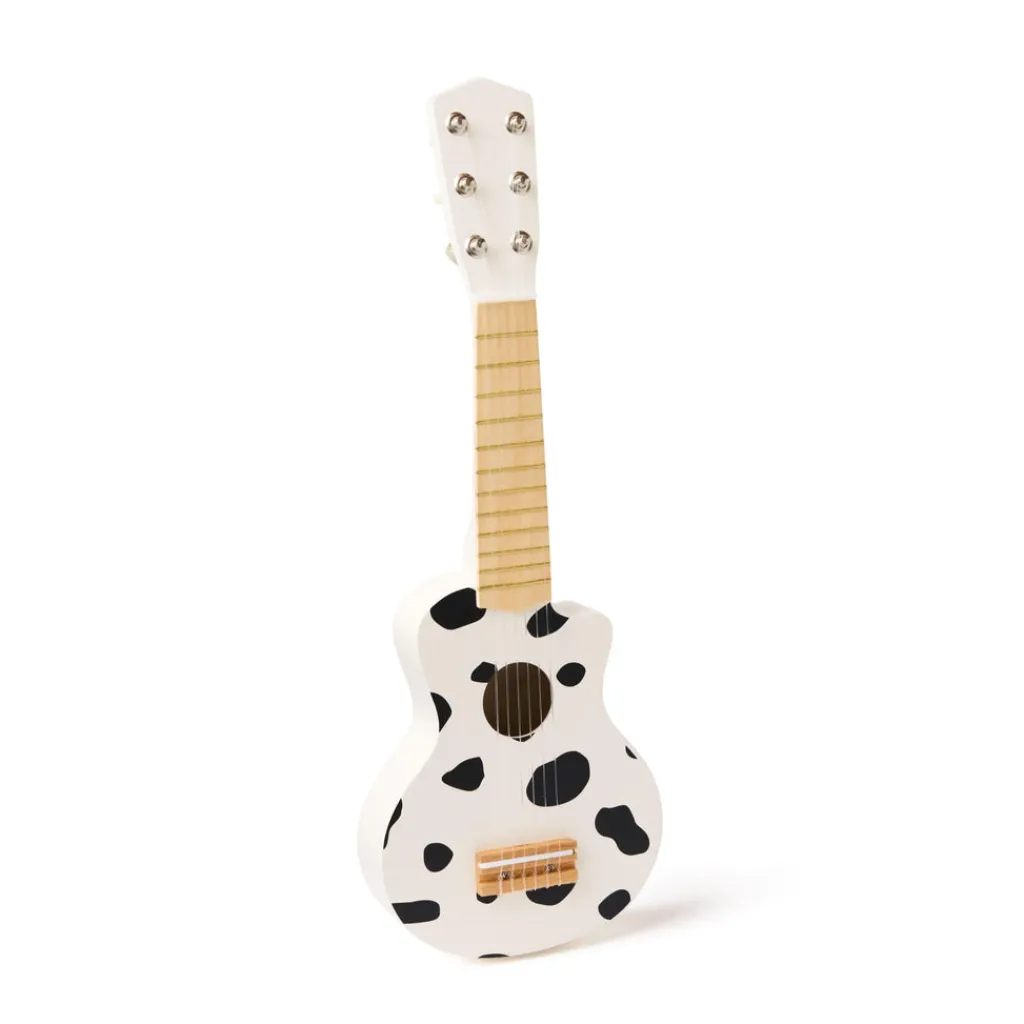 Kid's Concept Gitaar - Zwart met wit - Clearance