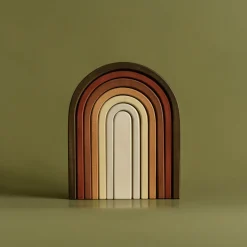 Min Min Copenhagen Grote regenboog hout - Earthy - Clearance