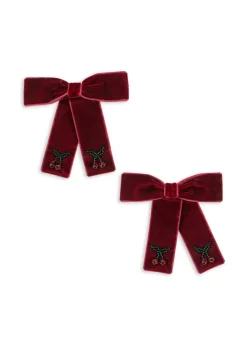 Konges Slojd Haarspeldjes Juliette 2-pack - Rio red - Hot