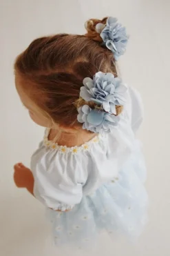 Konges Slojd Haarspeldjes met bloemen - Set van 2 - New
