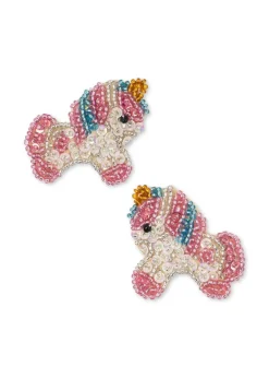 Konges Slojd Haarspeldjes met parels 2-pack - Unicorn - Discount