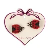 Konges Slojd Haarspeldjes met parels 2-pack - Ladybug - Outlet