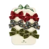Konges Slojd Haarspeldjes Micki 6-pack - Red/Green - Outlet