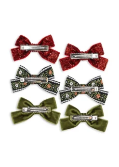Konges Slojd Haarspeldjes Micki 6-pack - Red/Green - Outlet