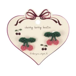 Konges Slojd Haarspeldjes Pearly 2-pack - Cherry -