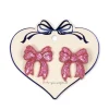 Konges Slojd Haarspeldjes Sequin Bow 2-pack - Rapture rose - Best
