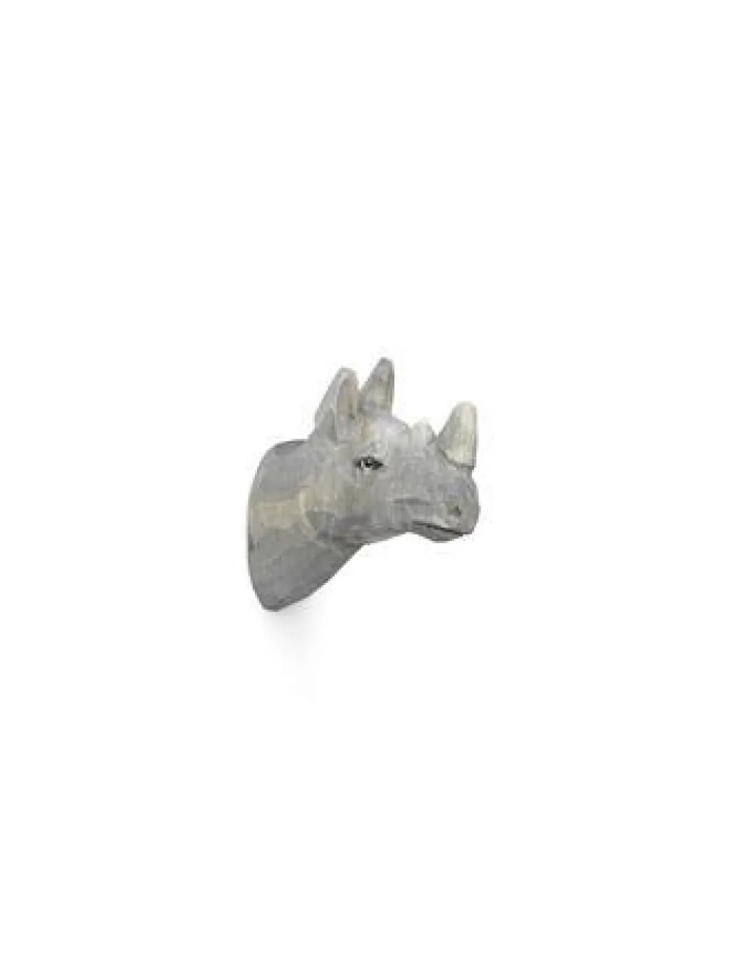 Ferm Living Handgemaakte wandhaak - Rhino - Hot