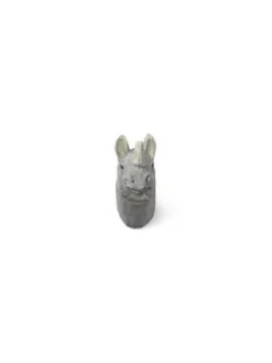 Ferm Living Handgemaakte wandhaak - Rhino - Hot