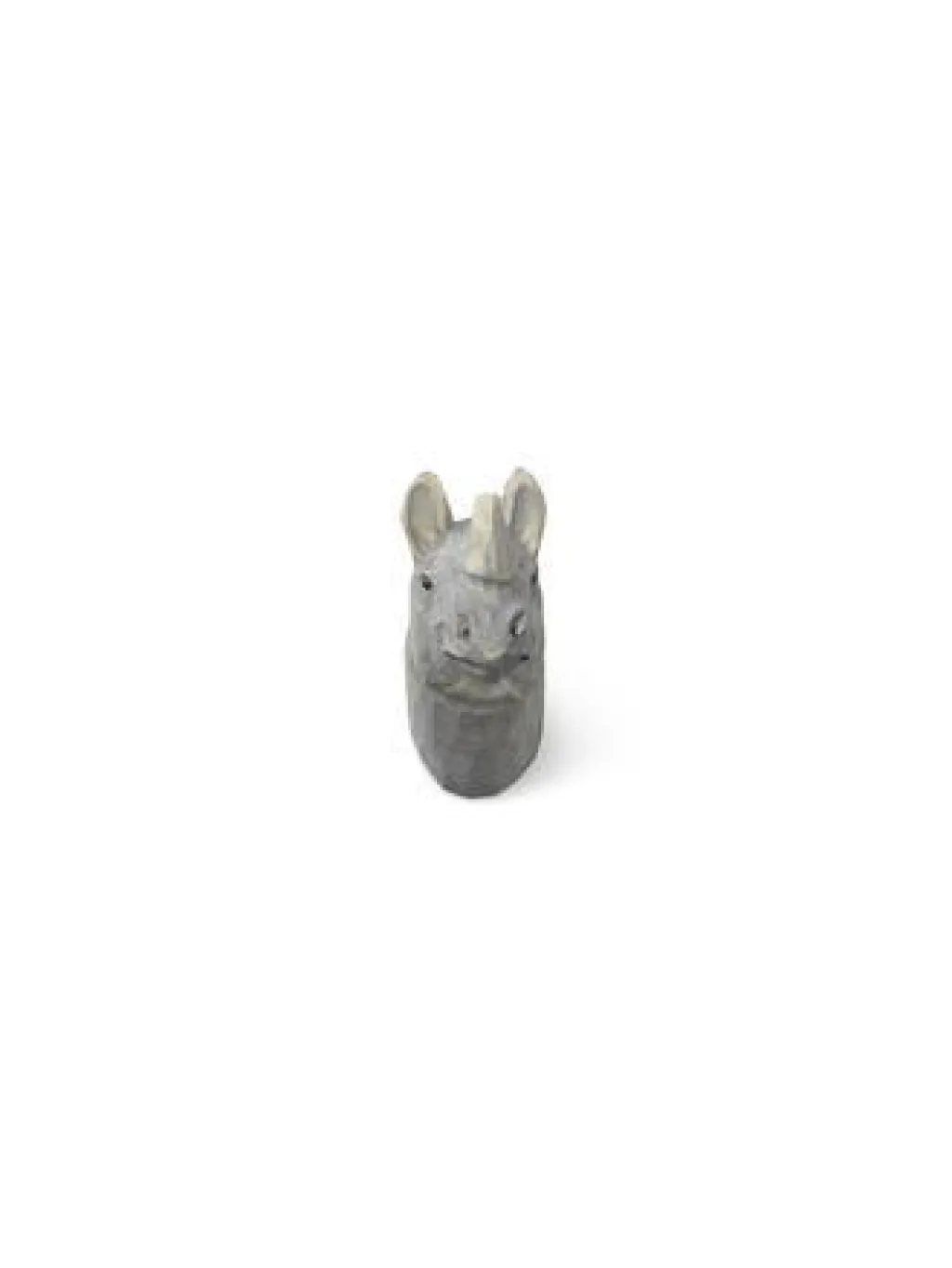 Ferm Living Handgemaakte wandhaak - Rhino - Hot