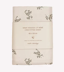 Main Sauvage Hoeslaken 70x140 - Holly Flowers - Online