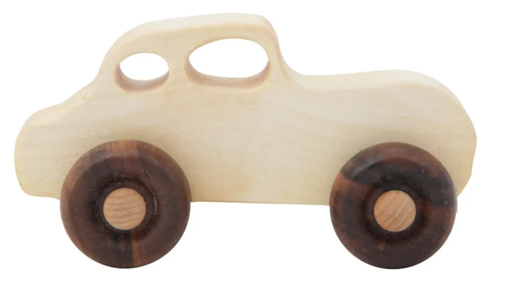 Wooden Story Houten auto - Retro car - Sale