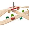 PlanToys Houten autobaan -