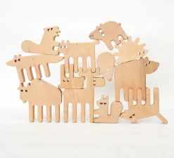 Lislis Toys Houten balanceerspel Forest Animals - Sale