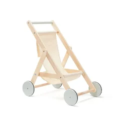 Kid's Concept Houten buggy poppen - Nature - Clearance