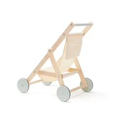 Kid's Concept Houten buggy poppen - Nature - Clearance