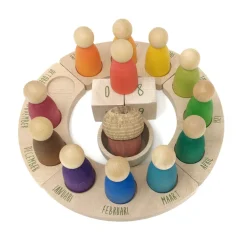 Grapat Houten kalender met Nins - Nederlands - Discount