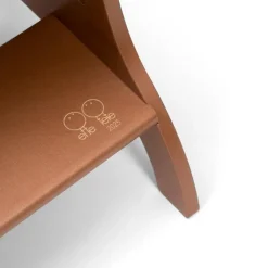 Ette Tete Houten leertoren Step'n sit - Mocha Mousse met zilver - Sale