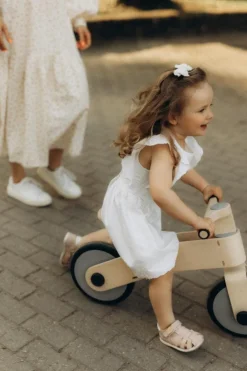 Choppy Houten loopfiets - Zwart - Outlet