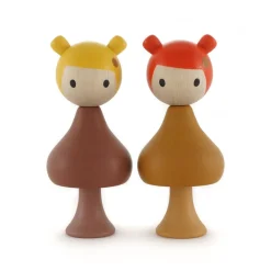 Clicques Houten magneetfiguurtje - Gaia & Mimi - Outlet